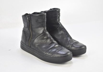 Crime London Damen Stiefelette Boots EUR 37 Nr. 24-J 1708-Schuh-Gebraucht-secondhand