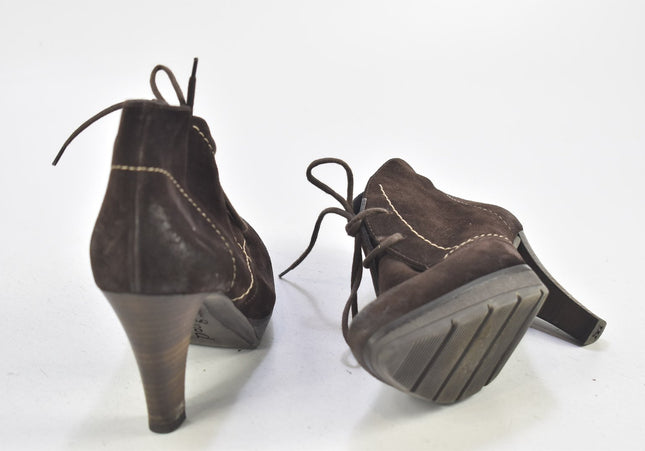 Paul Green Damen Stiefelette Boots UK 3 Nr. 24-F 1280-Schuh-Gebraucht-secondhand