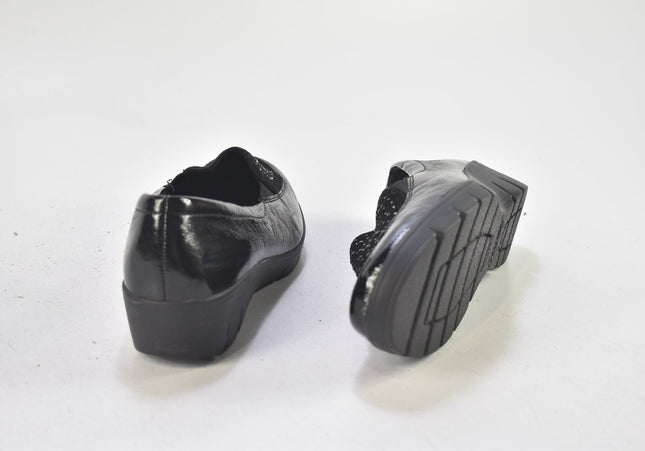 Semler Damen Halbschuhe Slipper Ballerinas UK 4,5 Nr. 24-N 1263-Schuh-Gebraucht-secondhand
