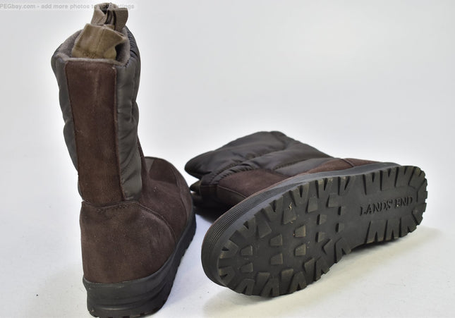 Lands End Damen Stiefelette Boots EUR 39 Nr. 25-B 746-gebrauchte schuhe-second hand-SchuhGebraucht