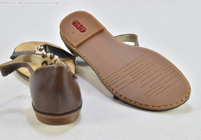 Rieker  Damen Sandale Sandalette  EUR 40 Nr. 26-S 1262