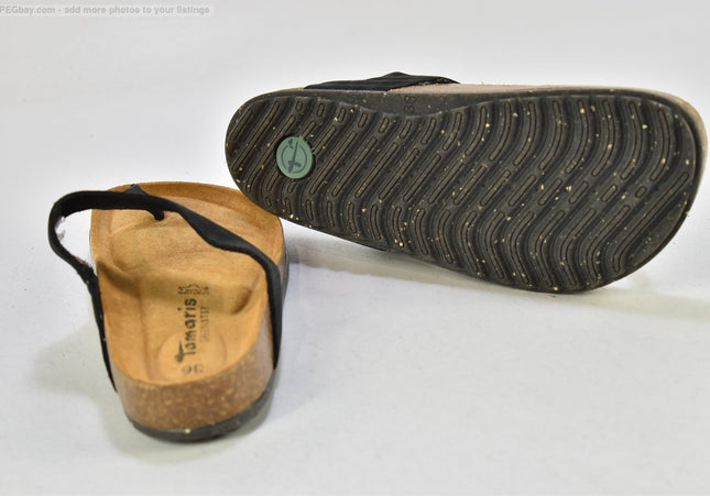 Tamaris Damen Sandale Pantolette EUR 36 Nr. 25-S 4099-SchuhGebraucht