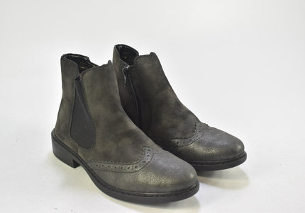 Rieker Damen Stiefelette Boots EUR 37 Nr. 24-B 616-Schuh-Gebraucht-secondhand