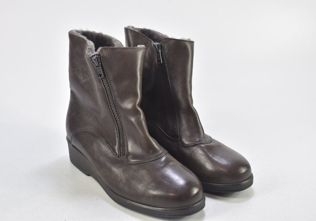 Semler Damen Stiefelette Boots UK 4,5 Nr. 24-B 2777-Schuh-Gebraucht-secondhand