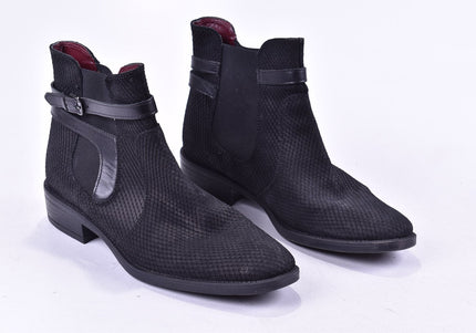 Cox Damen Stiefelette Boots EUR 40 Nr. 24-J 4485-Schuh-Gebraucht-secondhand