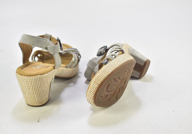Gabor Damen Sandale Sandalette UK 6 Nr. 25-S 54-Schuh-Gebraucht-secondhand