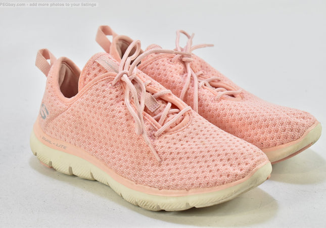 Skechers Damen Sportschuhe Sneaker EUR 38 Nr. 25-T 1216-gebrauchte Schuhe-Second hand-SchuhGebraucht