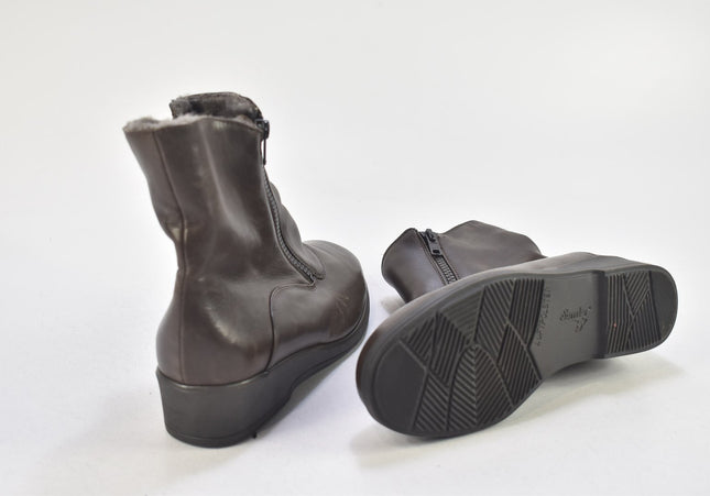 Semler Damen Stiefelette Boots UK 4,5 Nr. 24-B 2777-Schuh-Gebraucht-secondhand