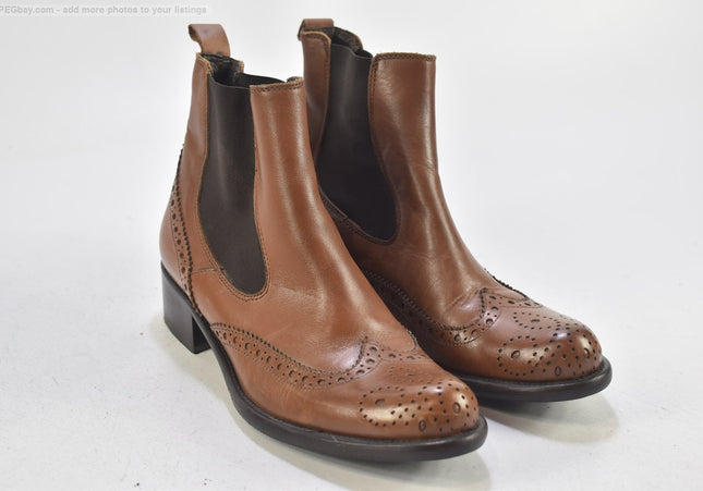 Mally Damen Steiefelette Boots EUR 38 Nr. 24-B 4822-Schuh-Gebraucht-secondhand