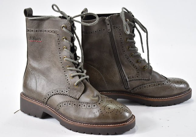 s.Oliver Damen Stiefelette Boots EUR 37 Nr. 24-A 376-Schuh-Gebraucht-secondhand