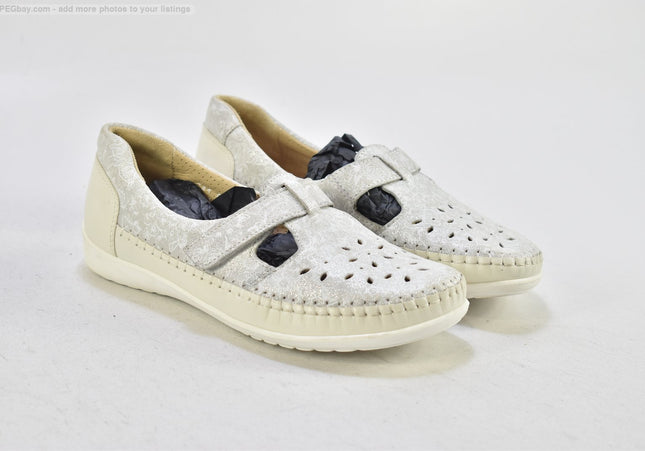Helvesko  Damen Halbschuhe Slipper Ballerinas  Gr. 37 Nr. 26-T 801