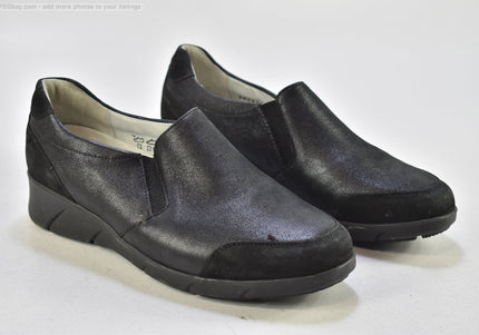 Waldläufer  Damen Halbschuhe Slipper Ballerinas  UK 5,5 Nr. 26-M 721
