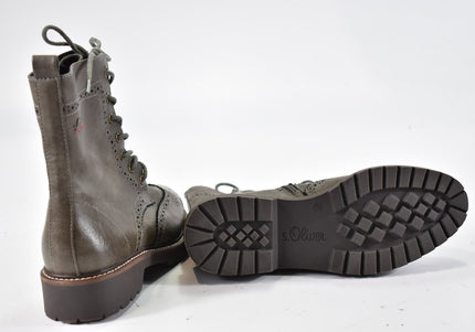 s.Oliver Damen Stiefelette Boots EUR 37 Nr. 24-A 376-Schuh-Gebraucht-secondhand