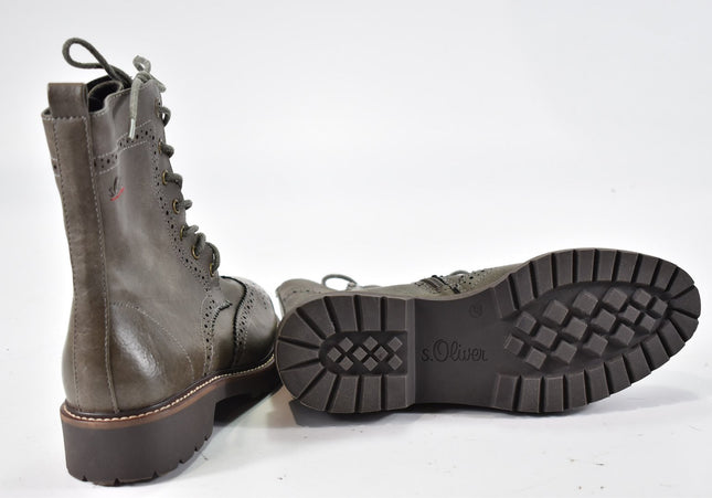 s.Oliver Damen Stiefelette Boots EUR 37 Nr. 24-A 376-Schuh-Gebraucht-secondhand