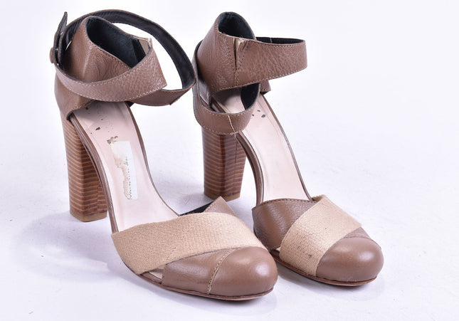Escada Damen Sandale Sandalette EUR 39 Nr. 24-SD 3320-Schuh-Gebraucht-secondhand