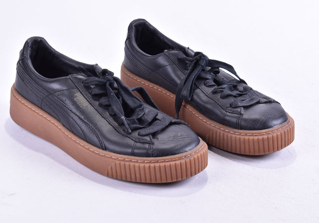 Puma Basket Damen Sportschuhe Sneaker EUR 38,5 Nr. 24-U 70-Schuh-Gebraucht-secondhand