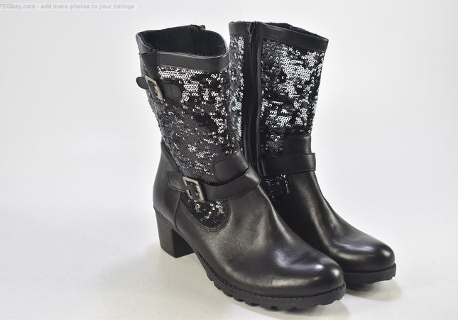 Remonte Damen Stiefelette Boots EUR 40 Nr. 24-B 4673-Schuh-Gebraucht-secondhand
