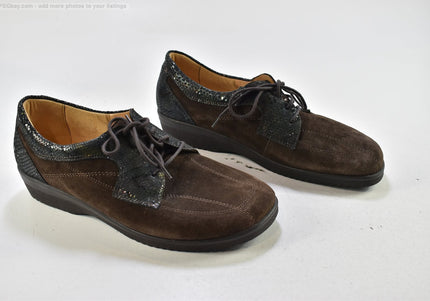 Ganter Damen Halbschuhe Freizeitschuhe UK 8,5 Nr. 25-A 420-Schuh-Gebraucht-secondhand