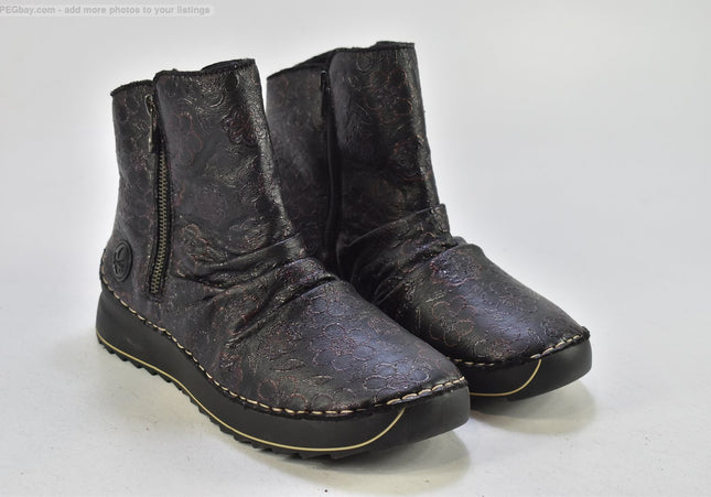 Rieker  Damen Stiefelette Boots  EUR 40 Nr. 25-B 3821