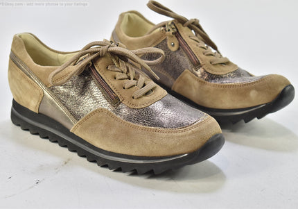 Waldläufer  Damen Halbschuhe Freizeitschuhe  UK 7,5 Nr. 26-U 644