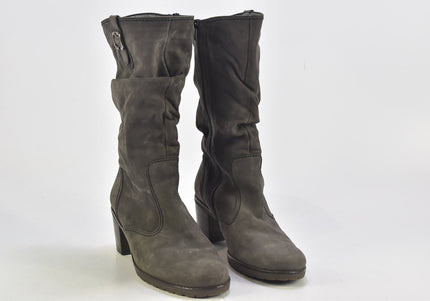 Gabor Damen Stiefel Stiefelette Boots UK 6,5 Nr. 24-B 3834-Schuh-Gebraucht-secondhand