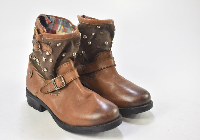 Pepe Jeans Damen Stiefelette Boots EUR 37 Nr. 24-B 7-Schuh-Gebraucht-secondhand