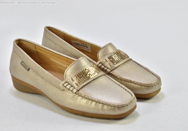 Mephisto Damen Halbschuhe Slipper Ballerinas UK 5 Nr. 25-T 1154-gebrauchte Schuhe-Second hand-SchuhGebraucht