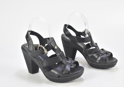 Timberland Damen Sandale Sandalette US 7 Nr. 24-SD 631-Schuh-Gebraucht-secondhand