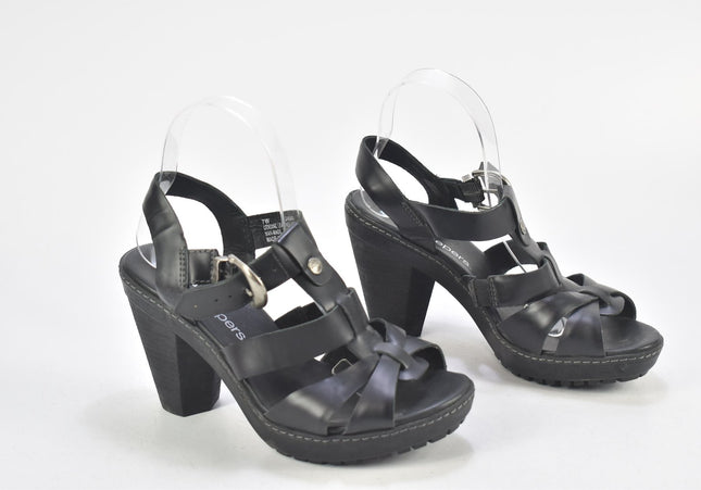 Timberland Damen Sandale Sandalette US 7 Nr. 24-SD 631-Schuh-Gebraucht-secondhand