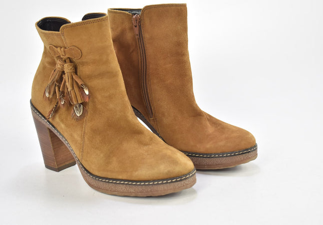 Gabor Damen Stiefelette Boots UK 4,5 Nr. 23-Z 4827-Schuh-Gebraucht-secondhand