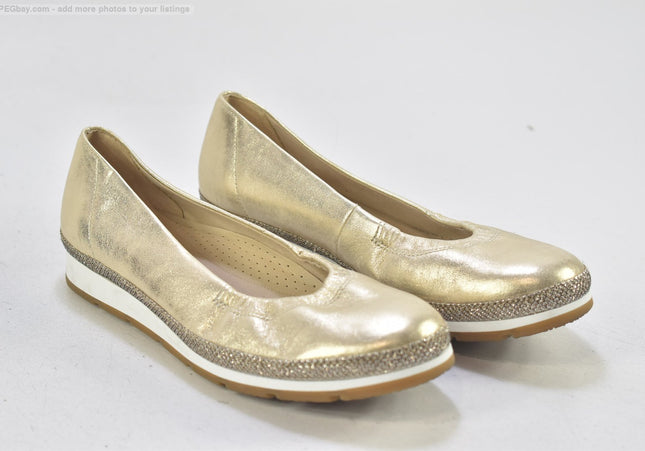 Gabor Damen Halbschuhe Slipper Ballerinas UK 4 Nr. 24-X 2429-Schuh-Gebraucht-secondhand
