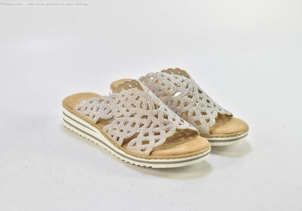 Rieker  Damen Sandale Pantolette  EUR 37 Nr. 26-S 1865
