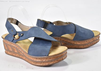 Rieker  Damen Sandale Sandalette  EUR 41 Nr. 25-S 4772