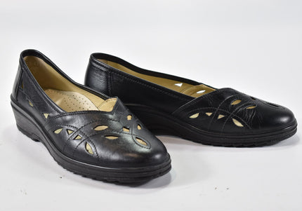 Alpina Damen Halbschuhe Slipper Ballerinas UK 5 Nr. 24-J 2338-Schuh-Gebraucht-secondhand