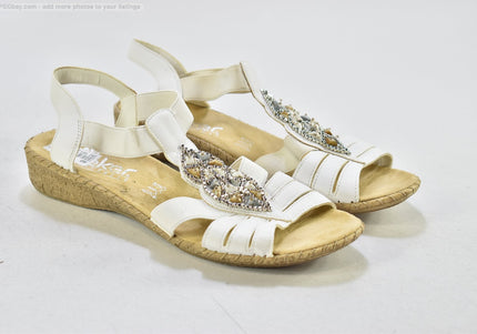 Rieker  Damen Sandale Sandalette  EUR 40 Nr. 5-R 493