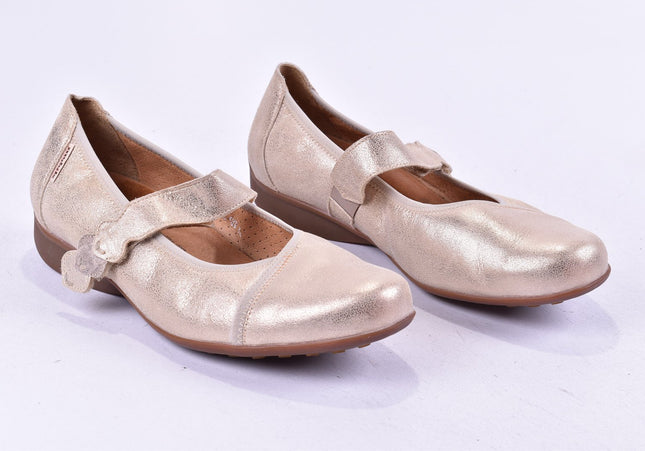Mephisto Damen Halbschuhe Slipper Ballerinas UK 7 Nr. 24-J 4423-Schuh-Gebraucht-secondhand
