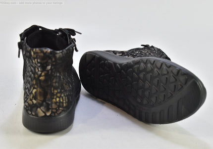 Waldläufer  Damen Stiefelette Boots  UK 7 Nr. 26-B 199