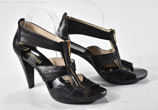 Michael Kors Damen Sandale Sandalette US 8,5 Nr. 25-S 1017-Schuh-Gebraucht-secondhand