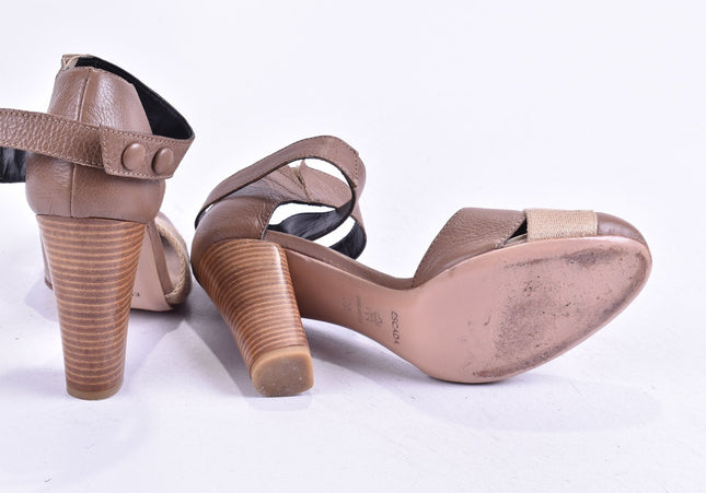 Escada Damen Sandale Sandalette EUR 39 Nr. 24-SD 3320-Schuh-Gebraucht-secondhand