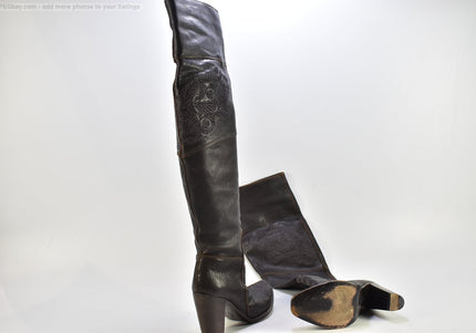 Gianni Barbato  Damen Stiefel Stiefelette Boots  EUR 37 Nr. 25-B 1223