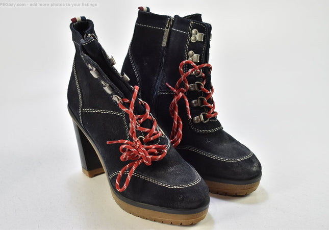 Tommy Hilfiger  Damen Stiefelette Boots  EUR 40 Nr. 25-B 1455