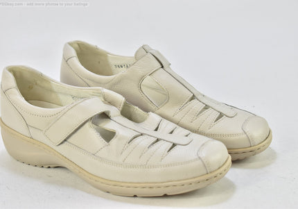 Waldläufer Damen Halbschuhe Slipper Ballerinas UK 7,5 Nr. 25-P 1729-SchuhGebraucht