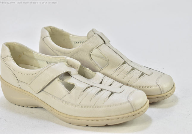 Waldläufer Damen Halbschuhe Slipper Ballerinas UK 7,5 Nr. 25-P 1729-SchuhGebraucht
