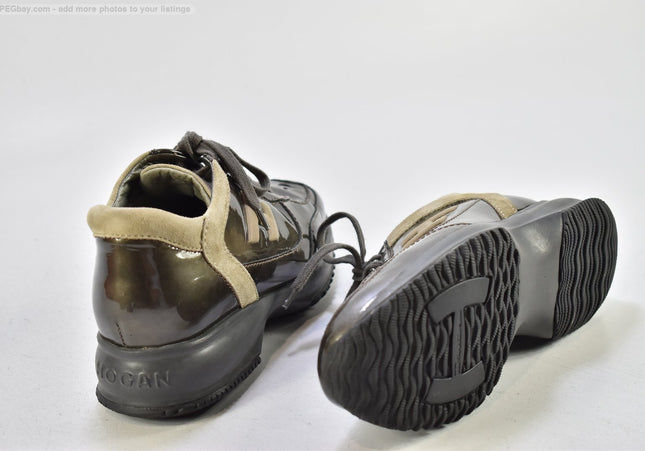 Hogan Damen Halbschuhe Freizeitschuhe EUR 36,5 Nr. 25-T 1682-gebrauchte Schuhe-Second hand-SchuhGebraucht