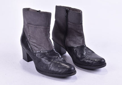 Rieker Damen Stiefelette Boots EUR 36 Nr. 24-M 2271-Schuh-Gebraucht-secondhand