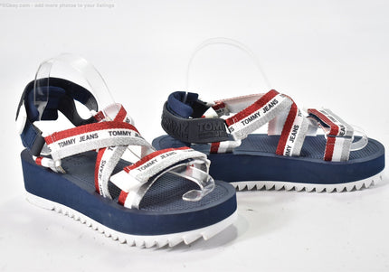 Tommy Jeans  Damen Sandale Sandalette  EUR 37 Nr. 25-S 4836