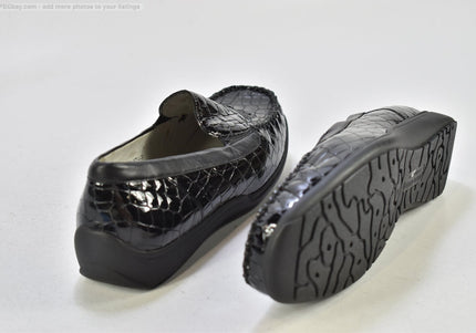 Waldläufer Damen Halbschuhe Slipper Ballerinas UK 8 Nr. 25-U 2447