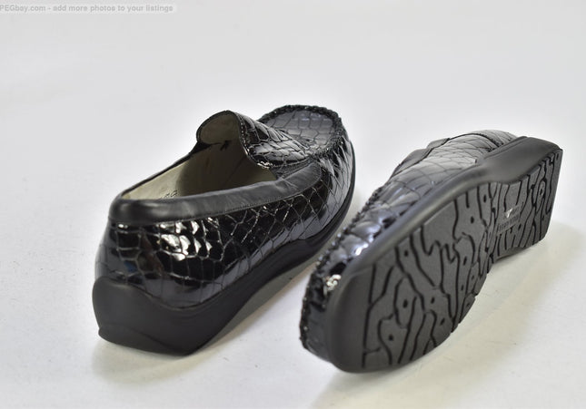 Waldläufer Damen Halbschuhe Slipper Ballerinas UK 8 Nr. 25-U 2447
