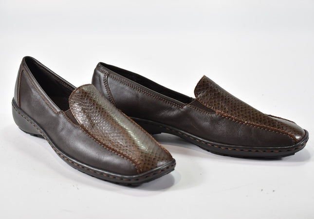 Via Milano Damen Halbschuhe Slipper Ballerinas UK 4,5 Nr. 24-J 2402-Schuh-Gebraucht-secondhand