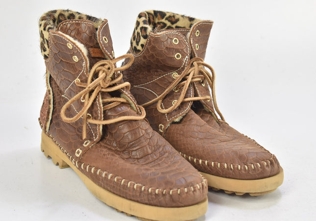 Karma of Charme Damen Stiefelette Boots SL 23 cm Nr. 23-B 121-Schuh-Gebraucht-secondhand